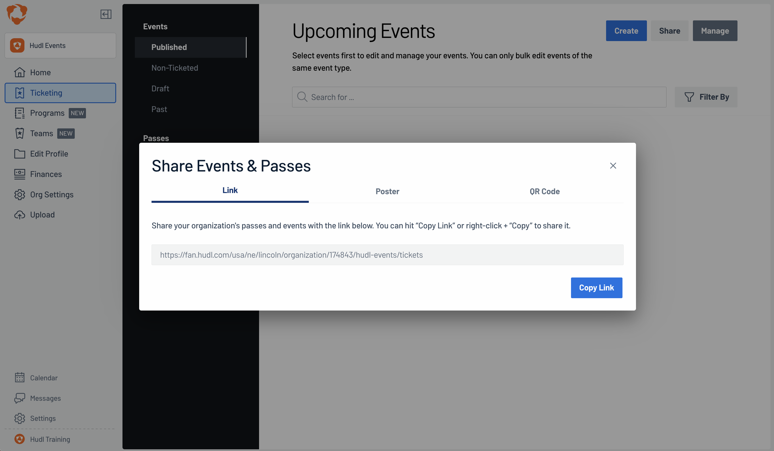Share Hudl Fan Ticketing Page Poster/QR Code • Hudl Support
