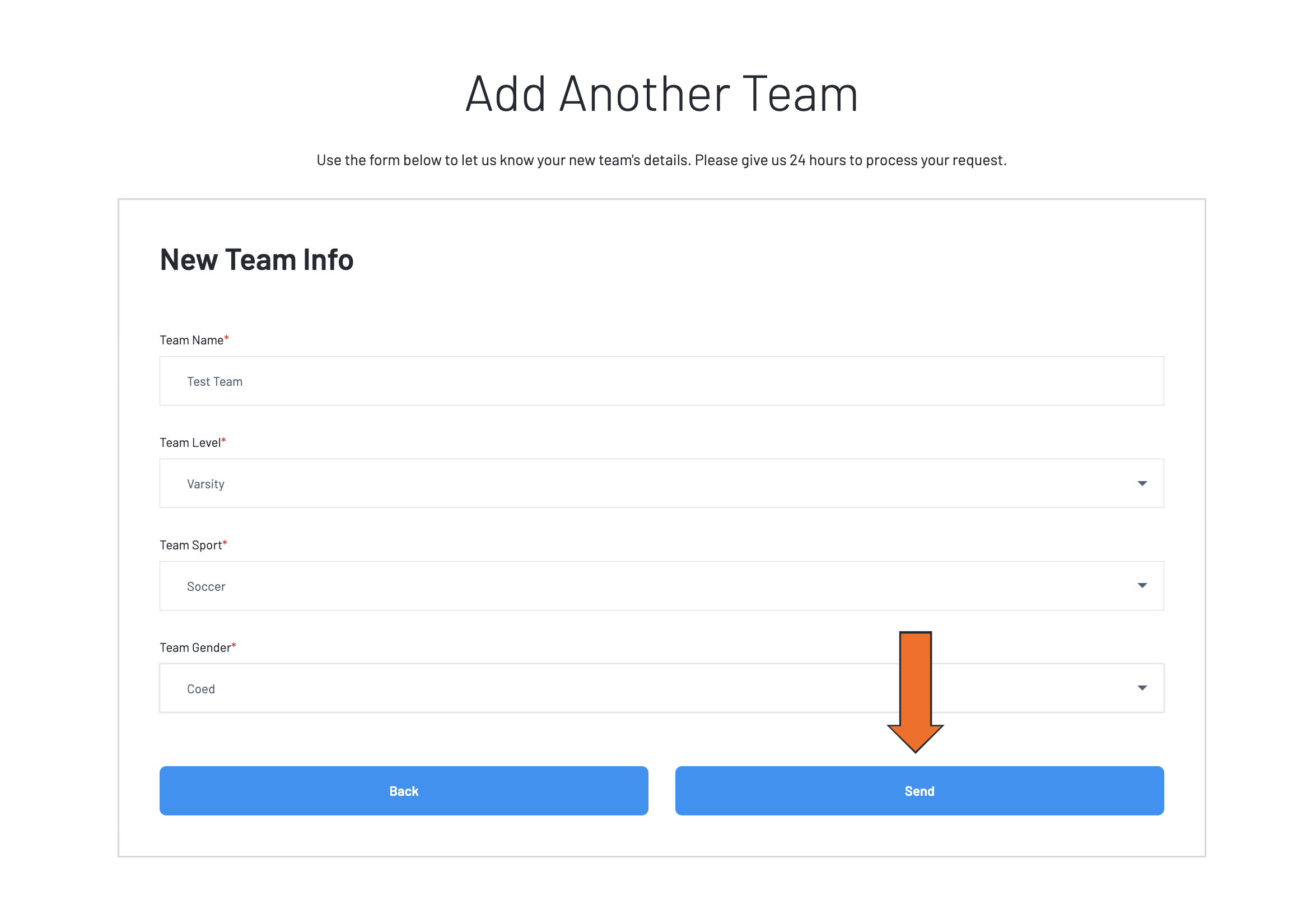 Add Another Team • Hudl Support
