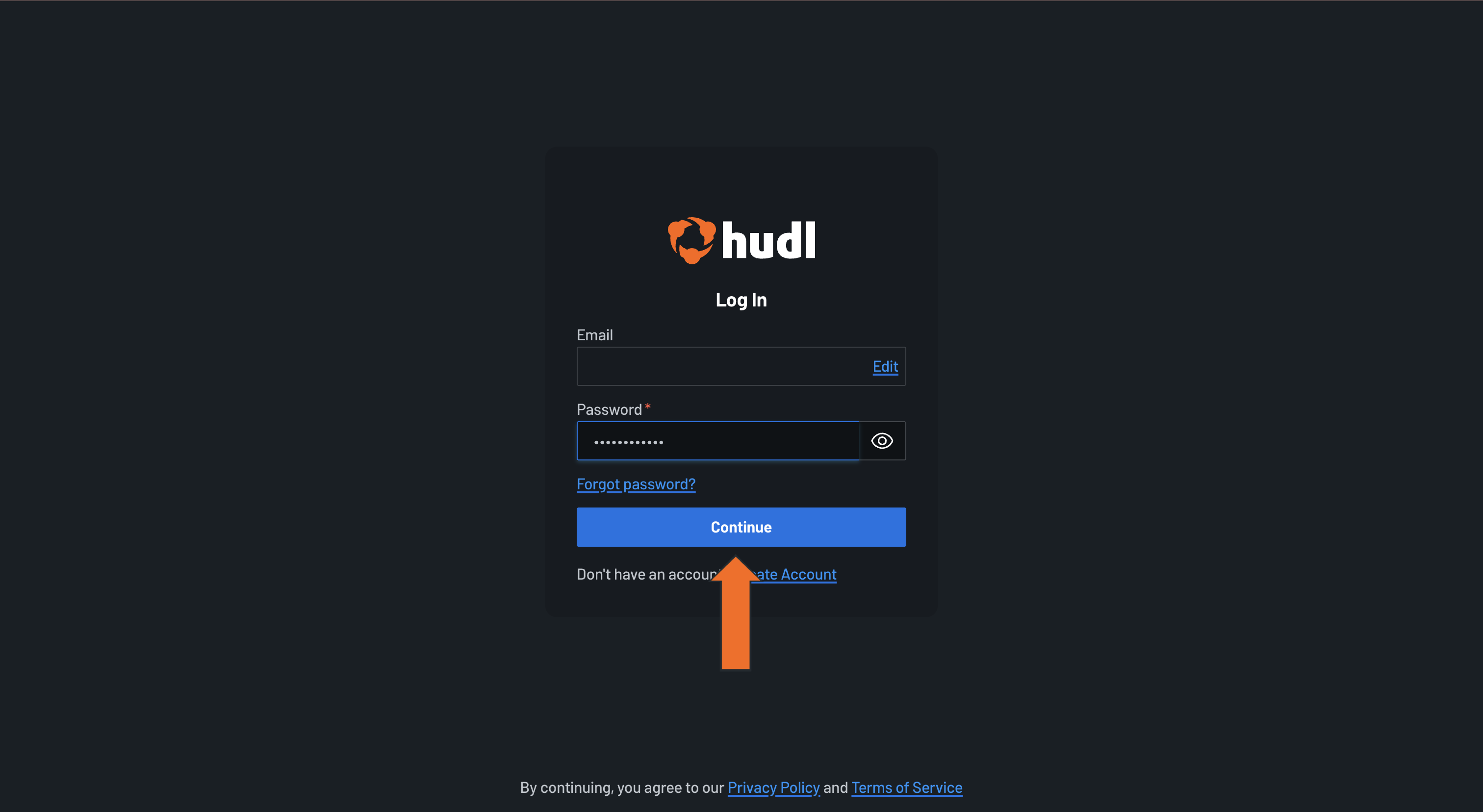 Log In to Hudl Fan Account • Hudl Support