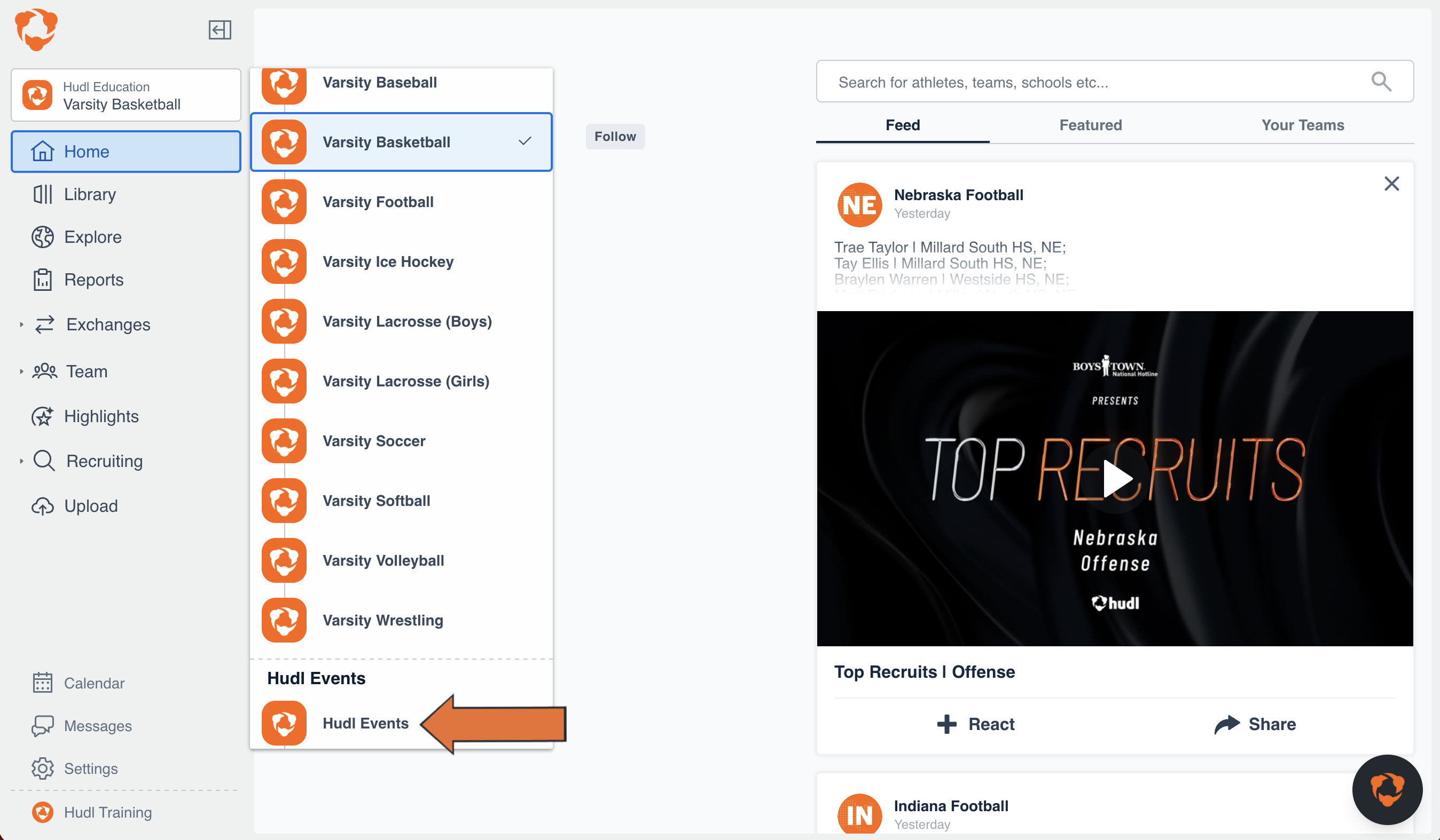 Add Tickets to a Scheduled Event • Hudl Support