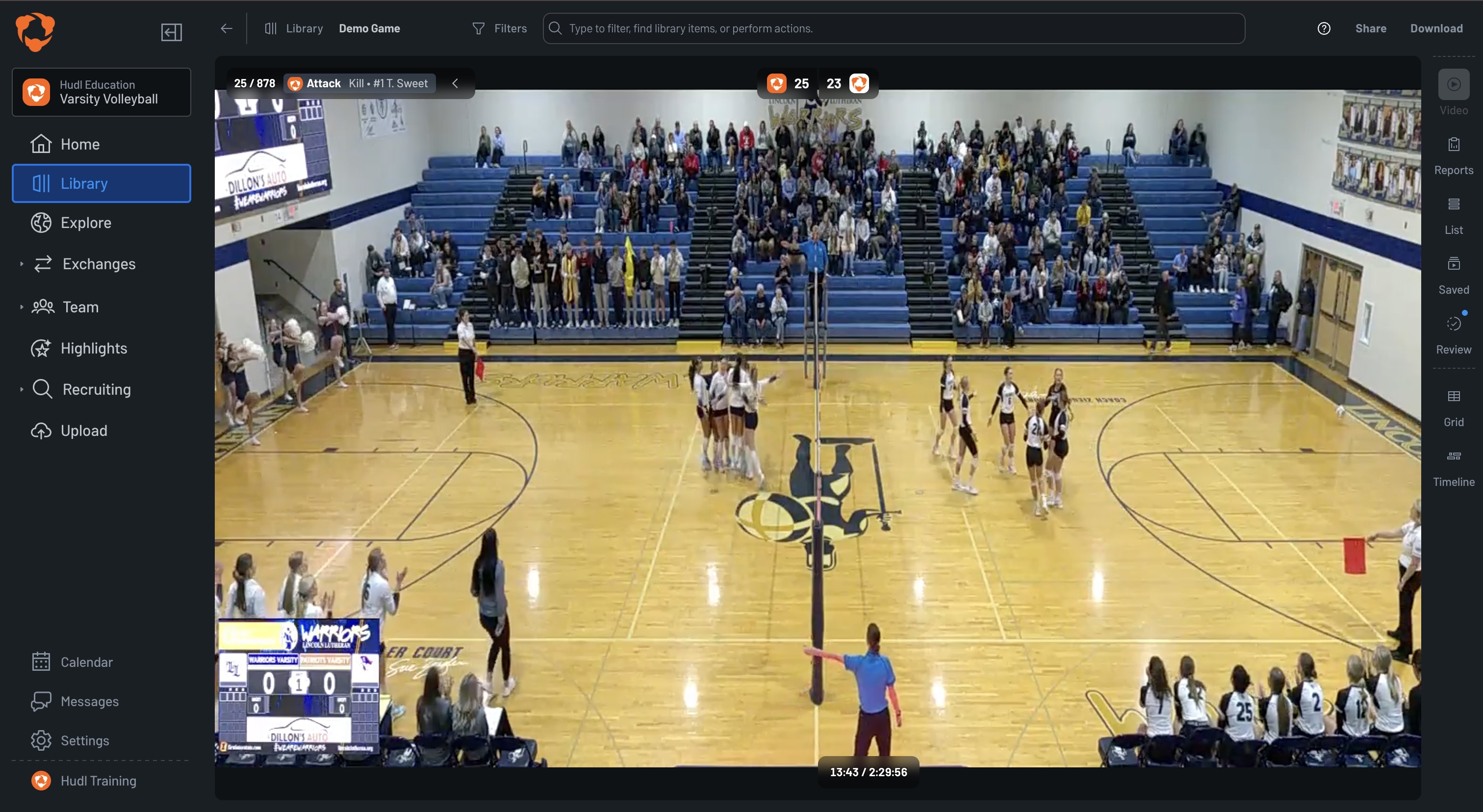 Find Video in Your Library • Hudl Support