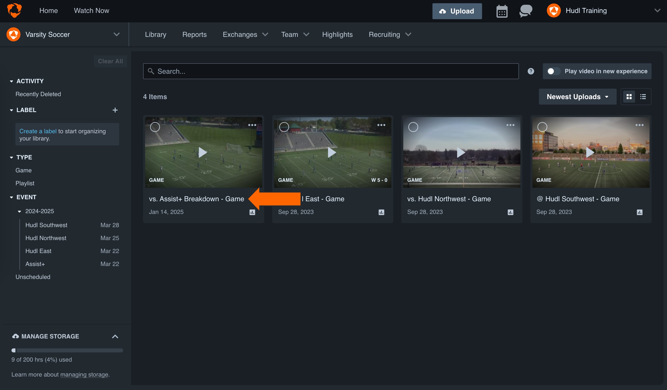 AI Insights • Soccer • Hudl Support