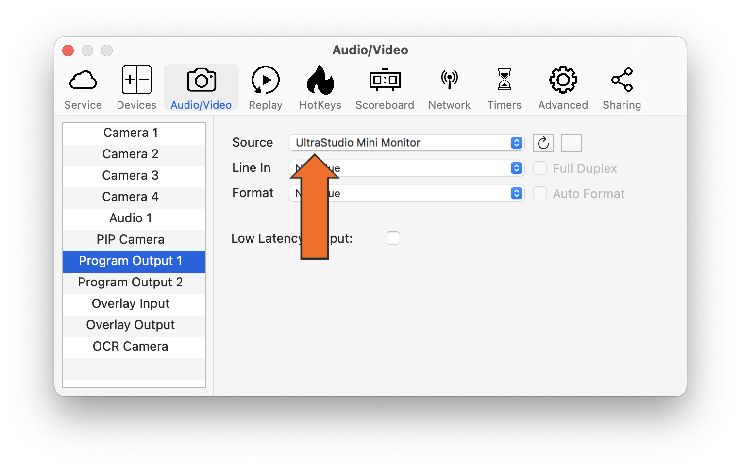 Display Program Out to Monitor • Hudl Support