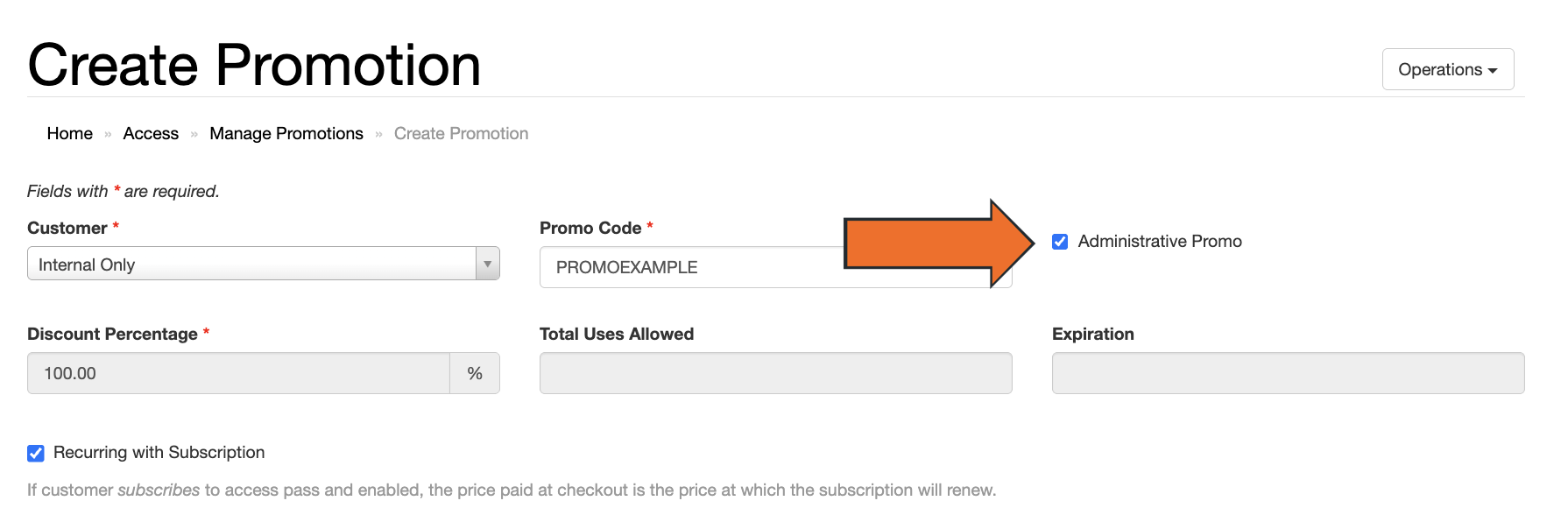 Create a Promo Code • Hudl Support