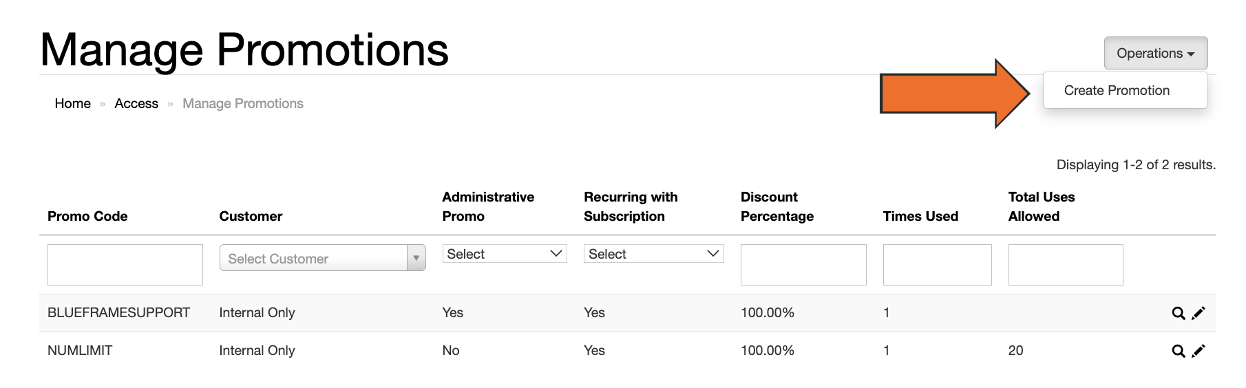 Create a Promo Code • Hudl Support