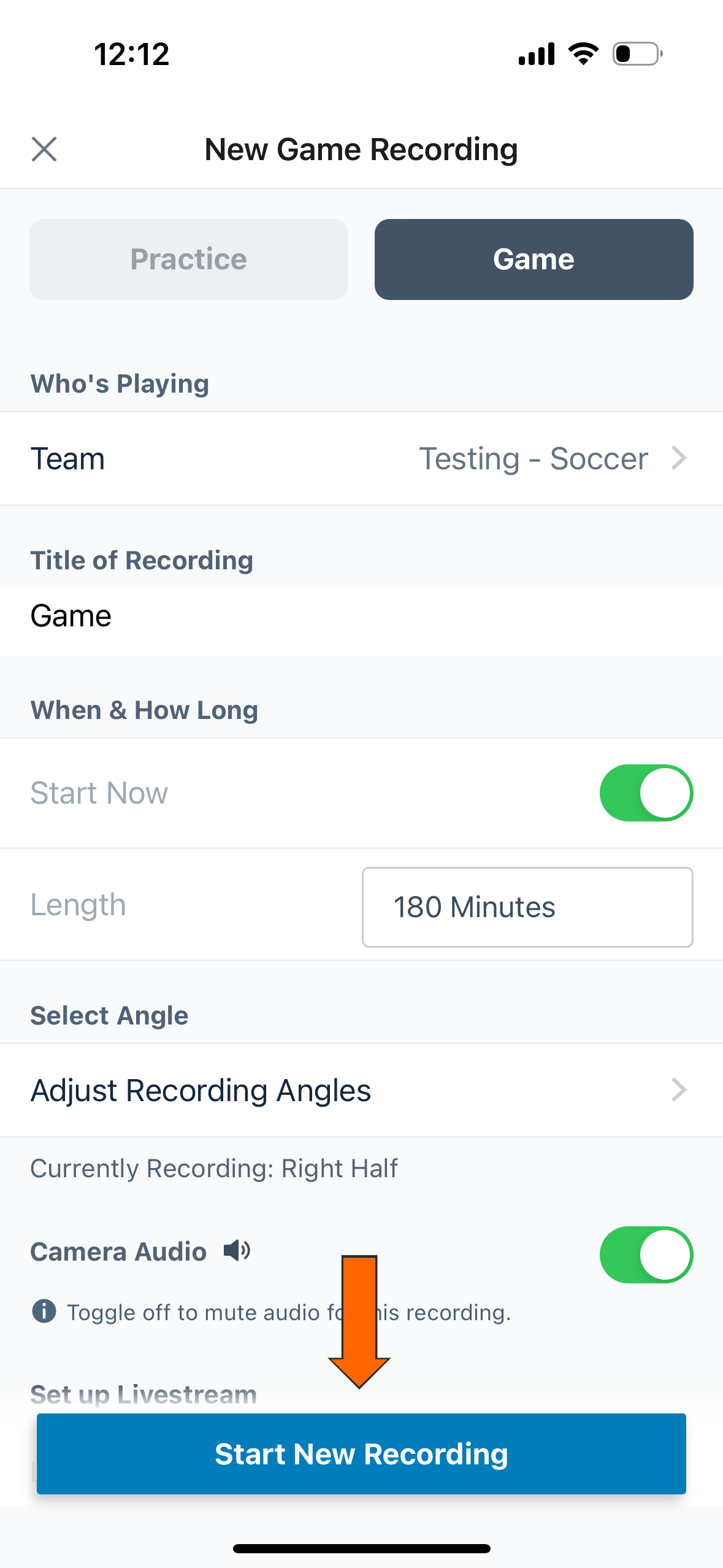 Select Multiple Angles for Focus Recordings • Hudl Support