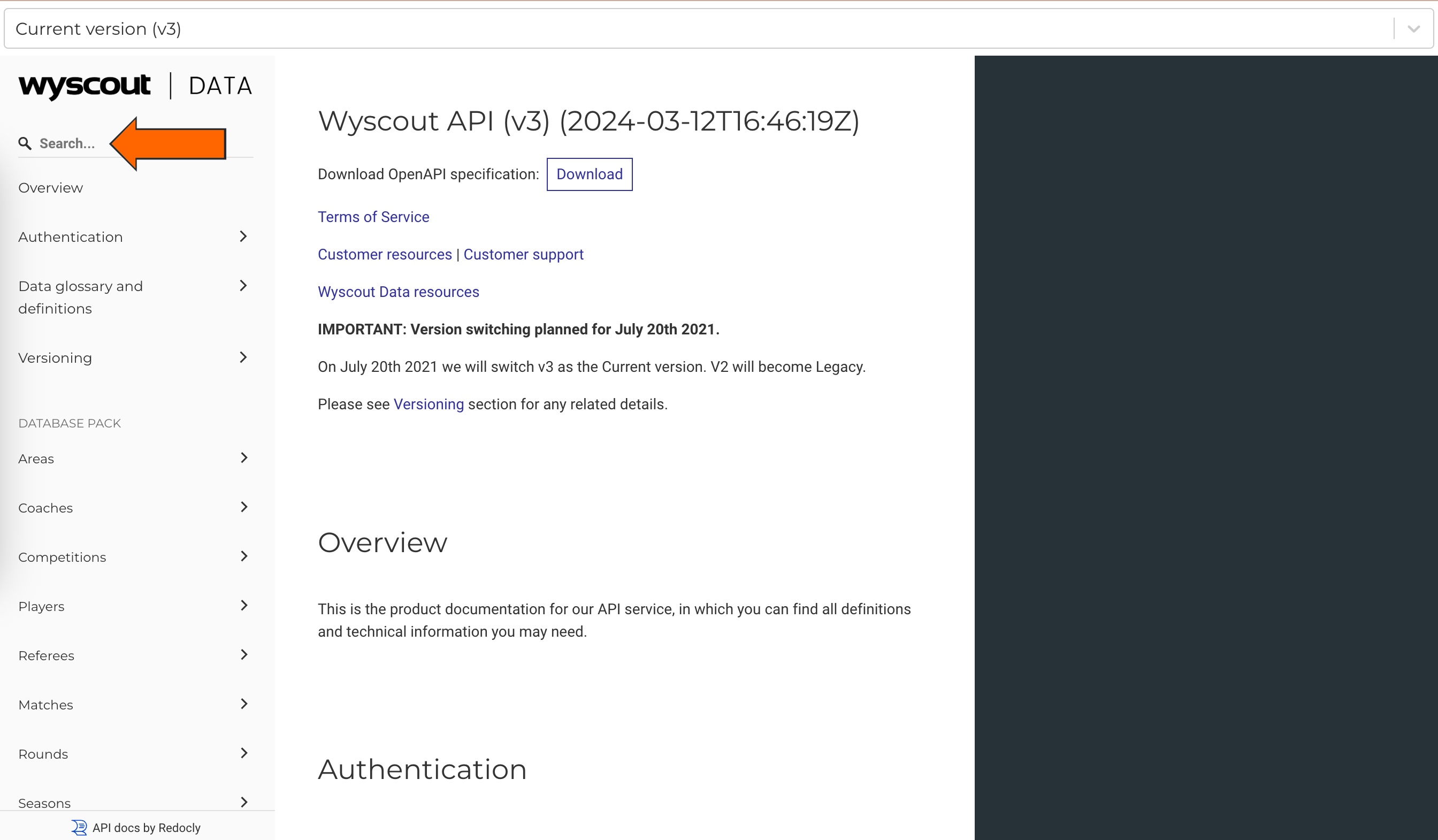 Wyscout API • Hudl Support