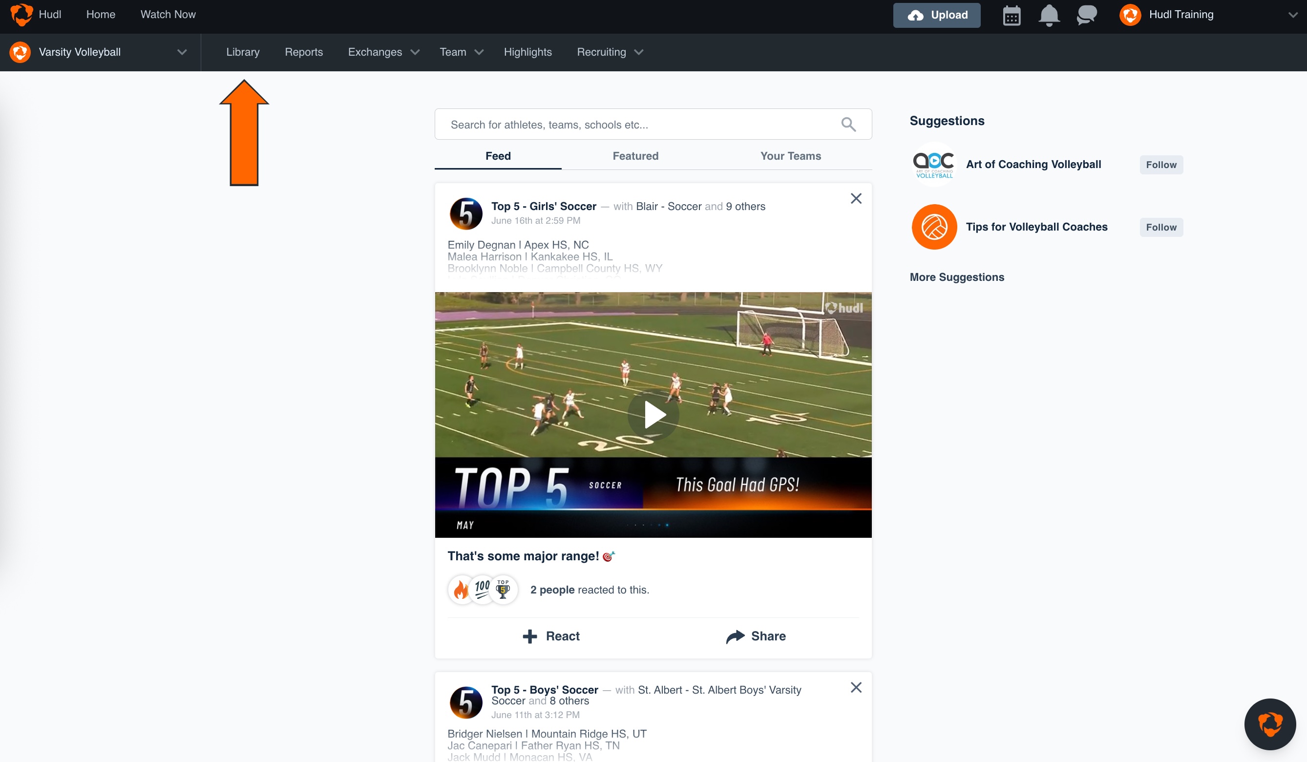 Customize Your Library Layout • Hudl Support
