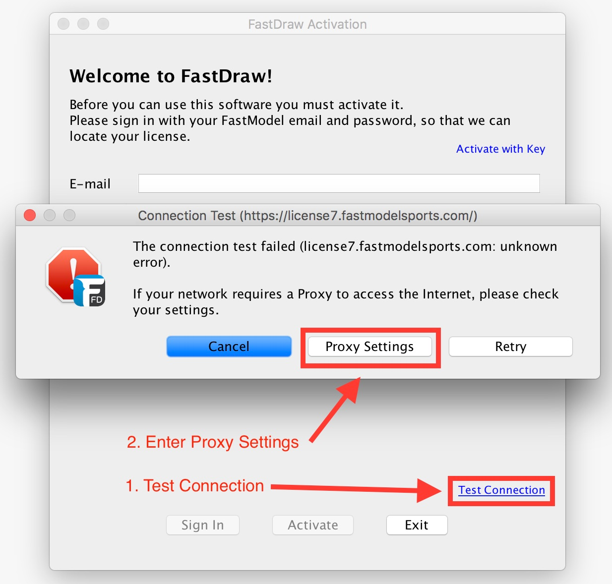 Activate FastDraw Locally • Hudl Support