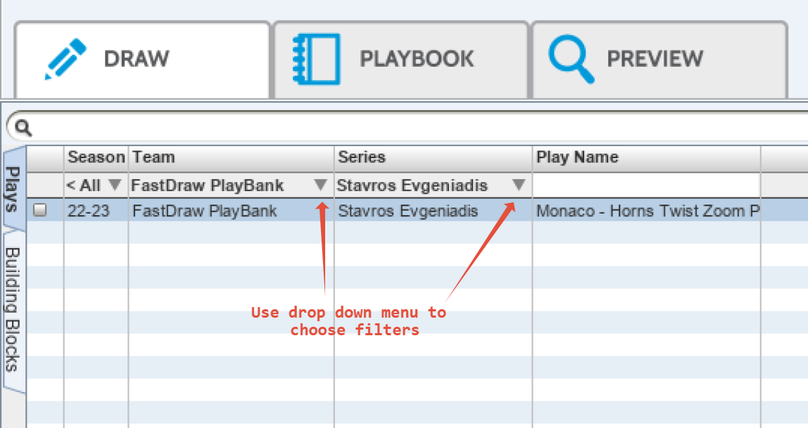 FastModel PlayBank • Hudl Support
