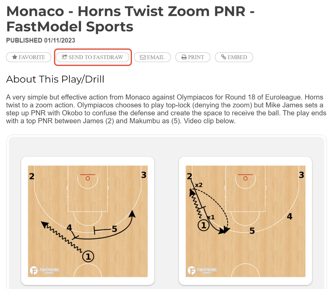 FastModel PlayBank • Hudl Support