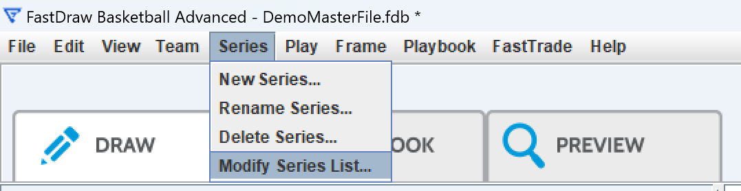 Organize Play Labels • FastDraw Desktop • Hudl Support