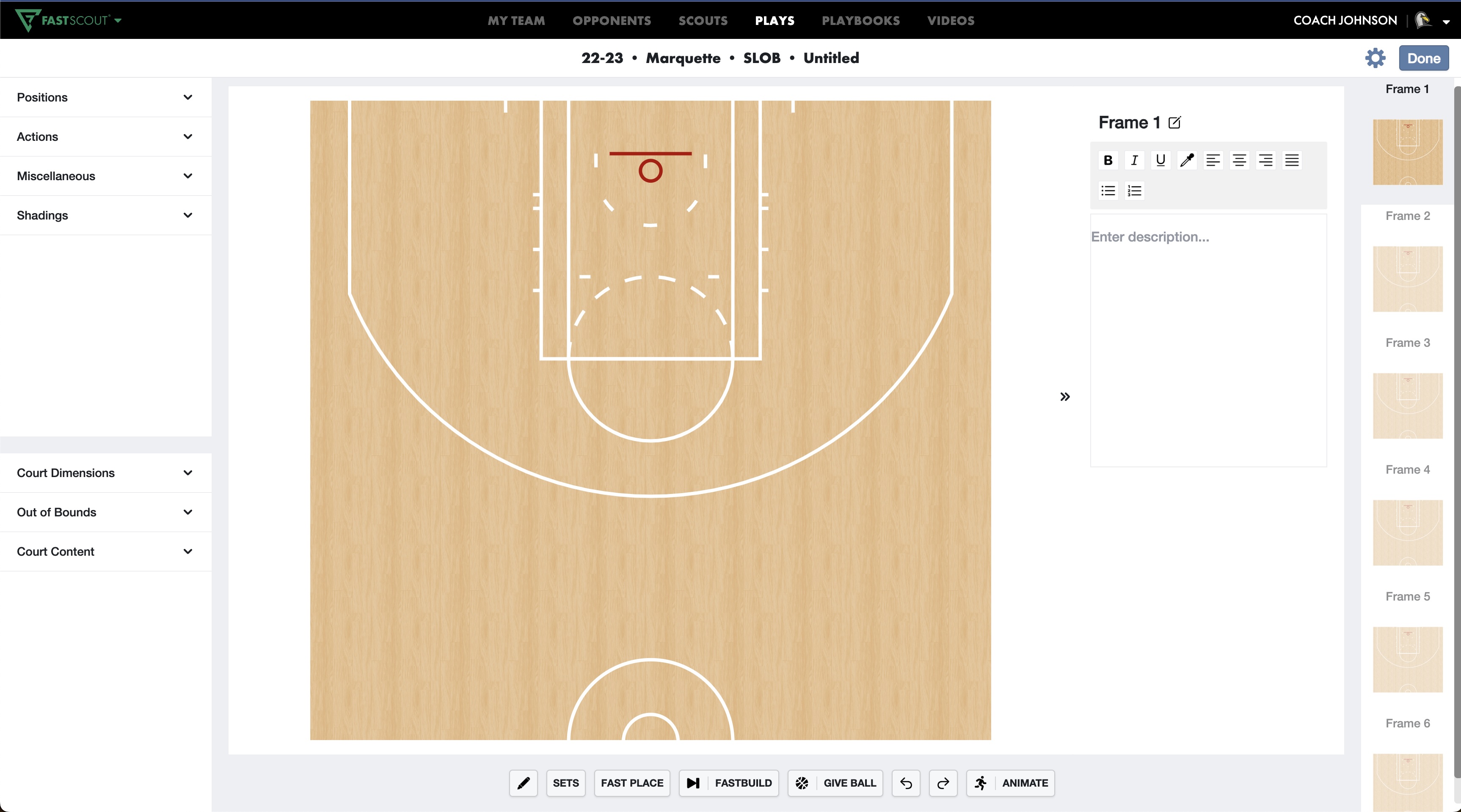 FastDraw Web Overview • Hudl Support