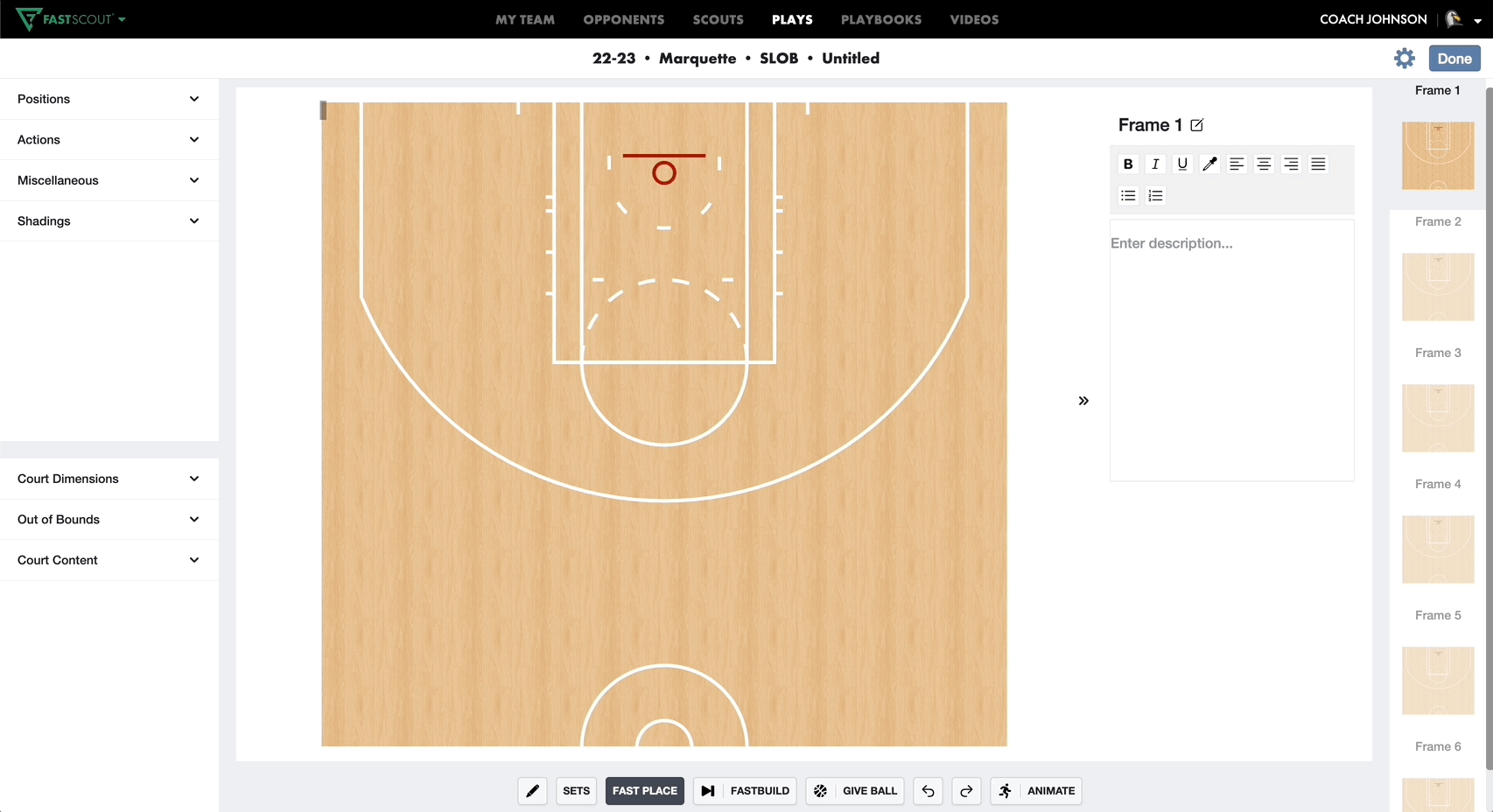 FastDraw Web Overview • Hudl Support