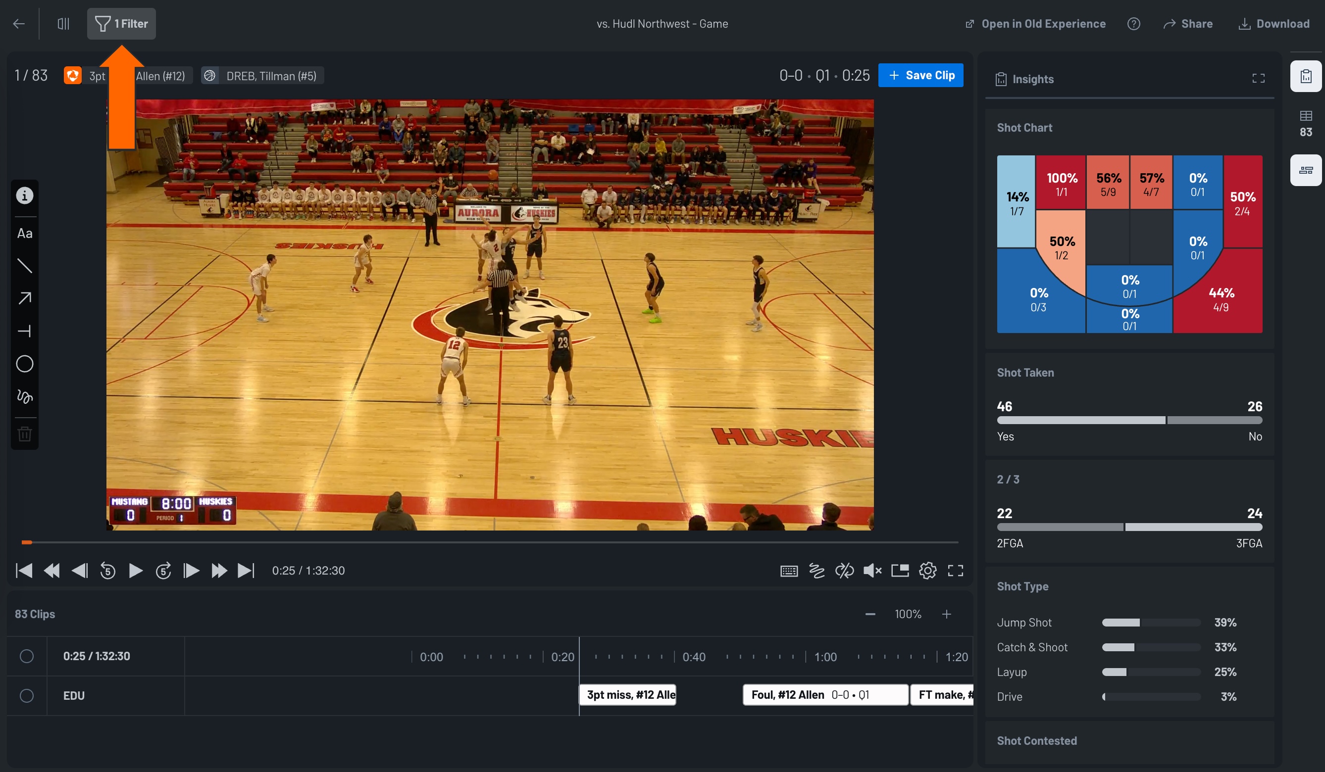 Dynamic Filters • Hudl Support
