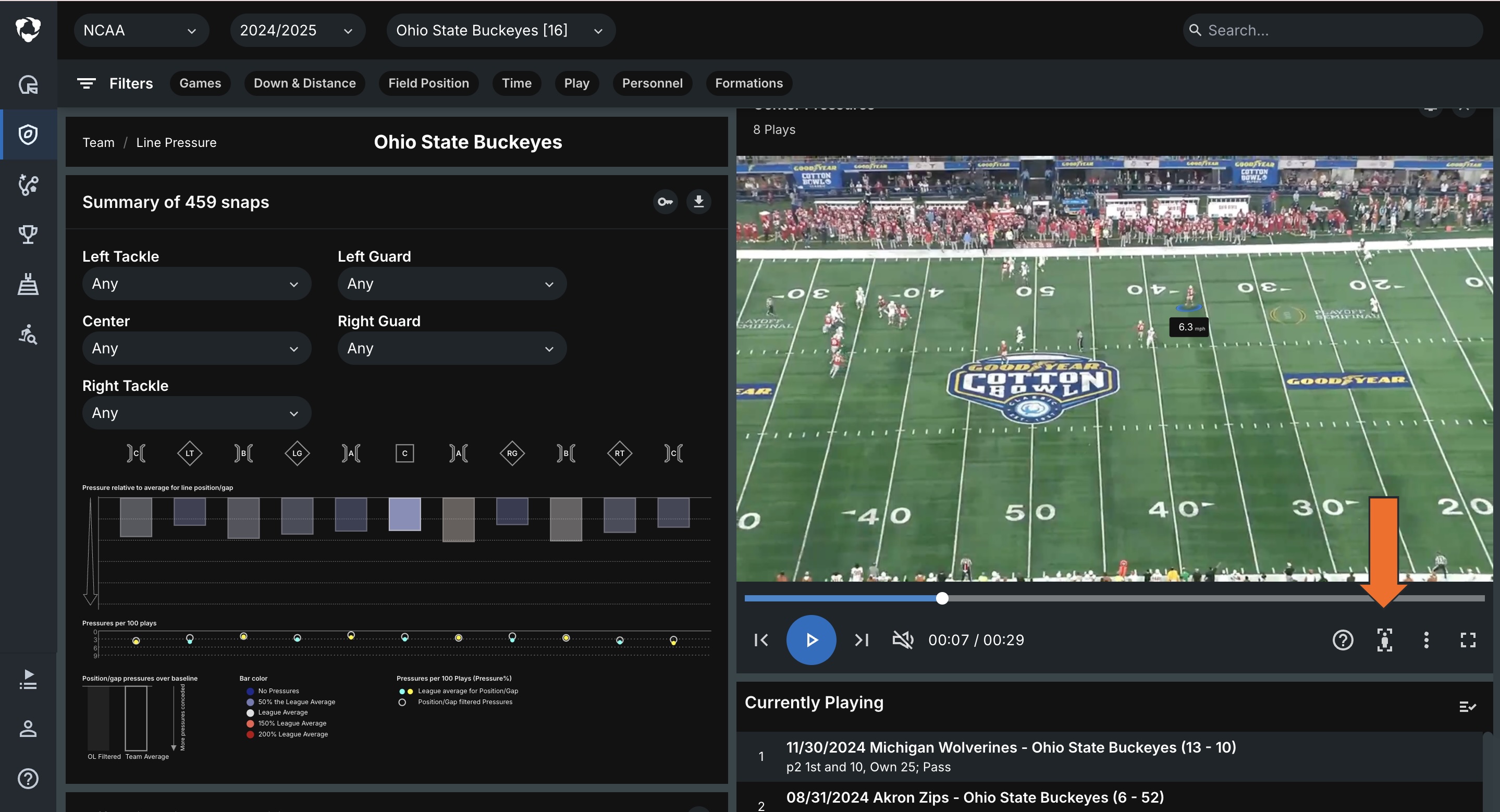 View Speed Overlay • Hudl Support