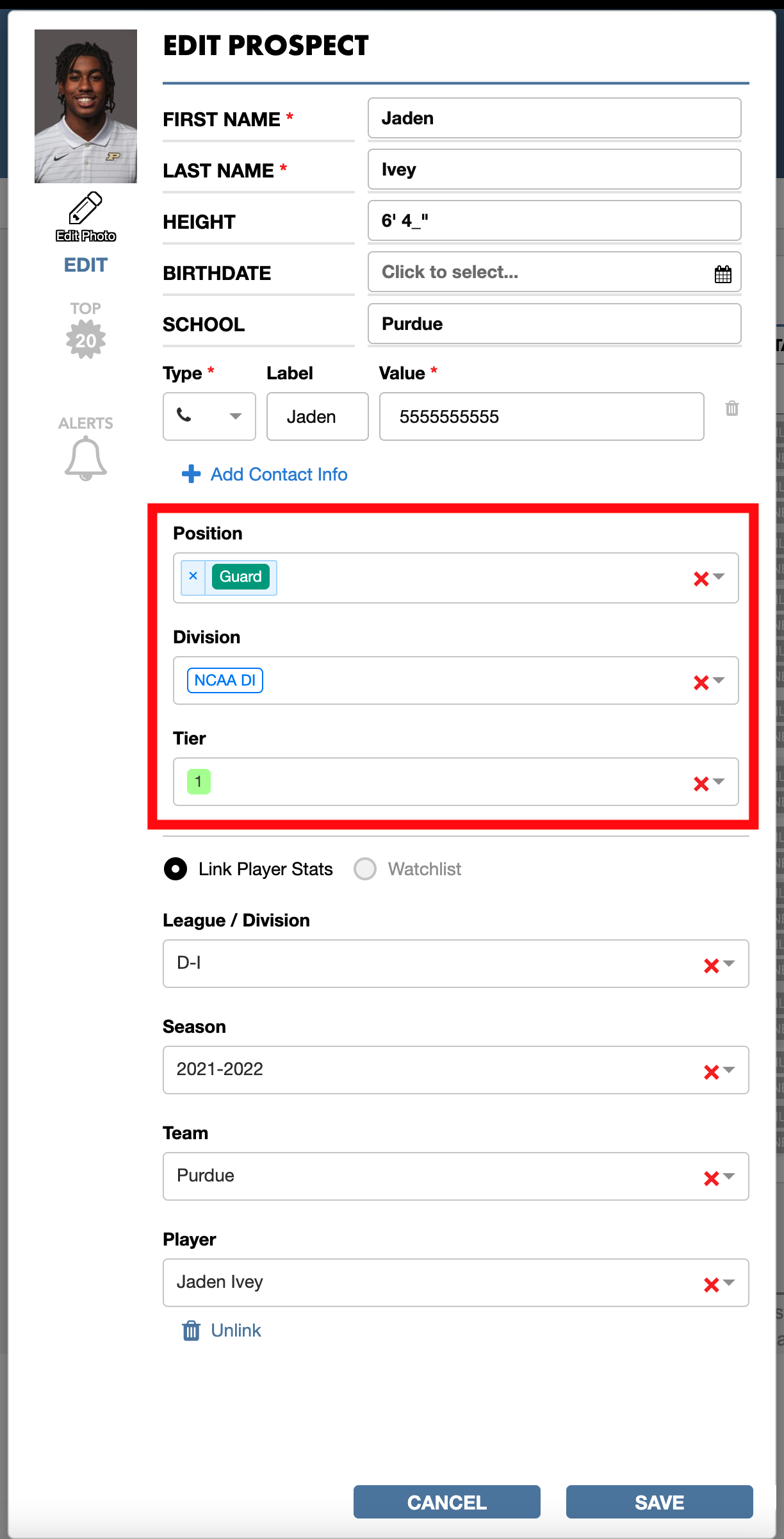 Create Custom Fields • Hudl Support
