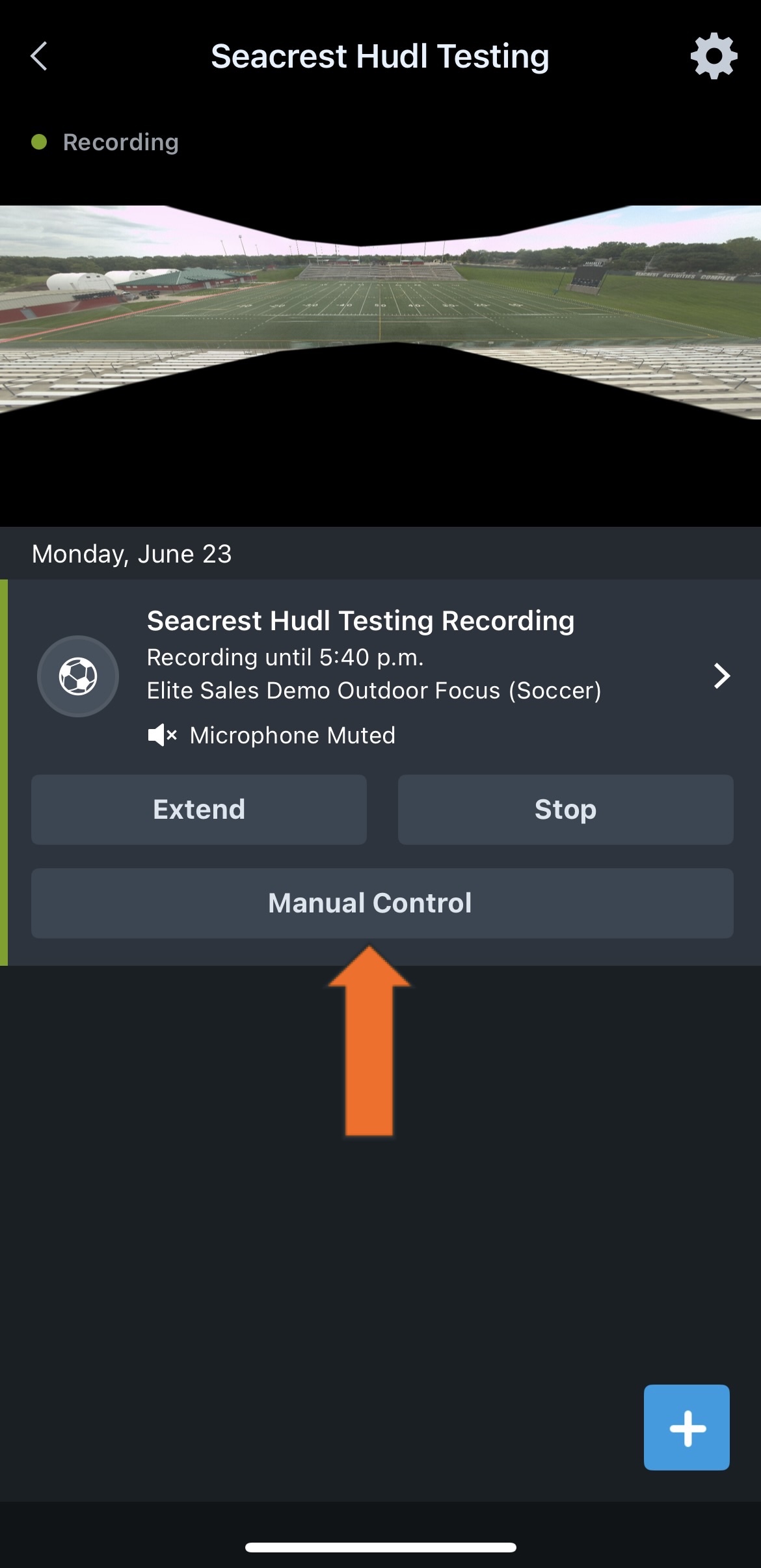 User Remote Control • Focus Indoor, Outdoor, Flex • Hudl Support