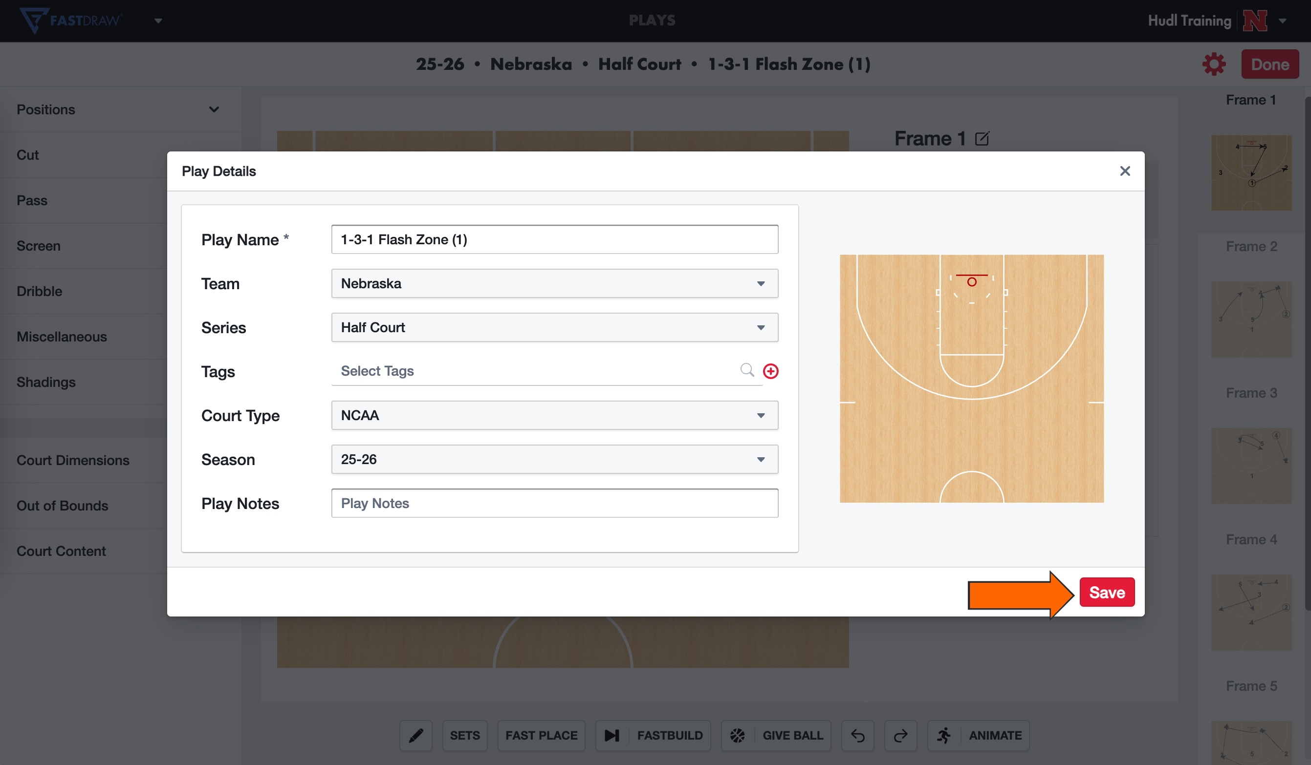 Copy a Play • Hudl Support