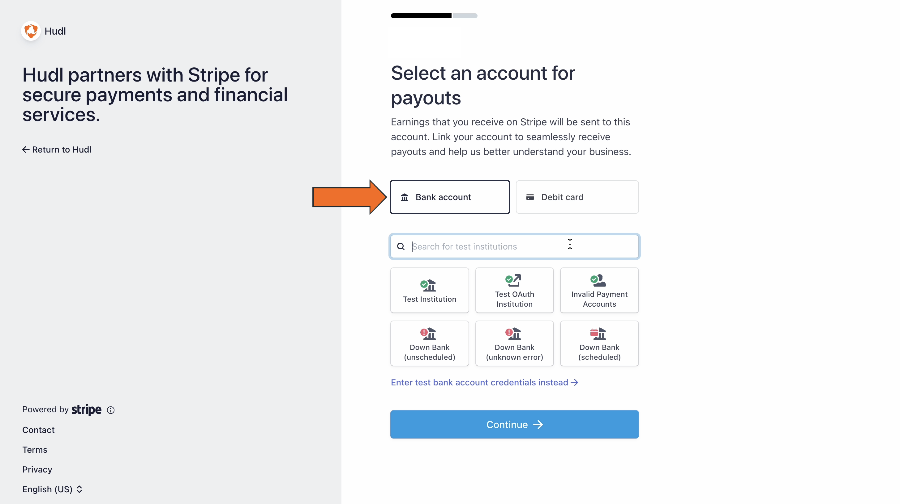 Set Up Payment Details • Hudl Support