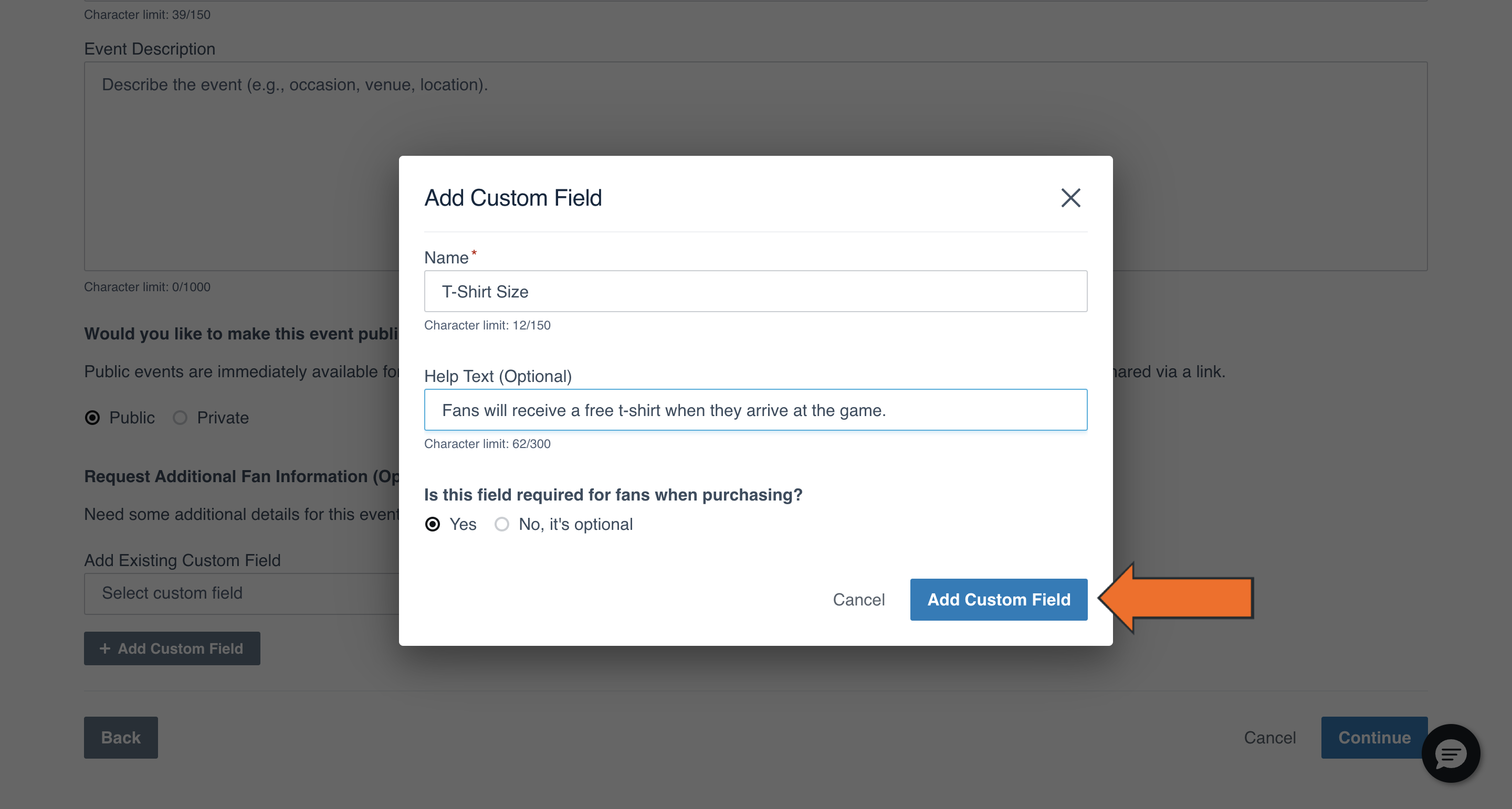 Ajouter des champs de ticket personnalisés • Hudl Support