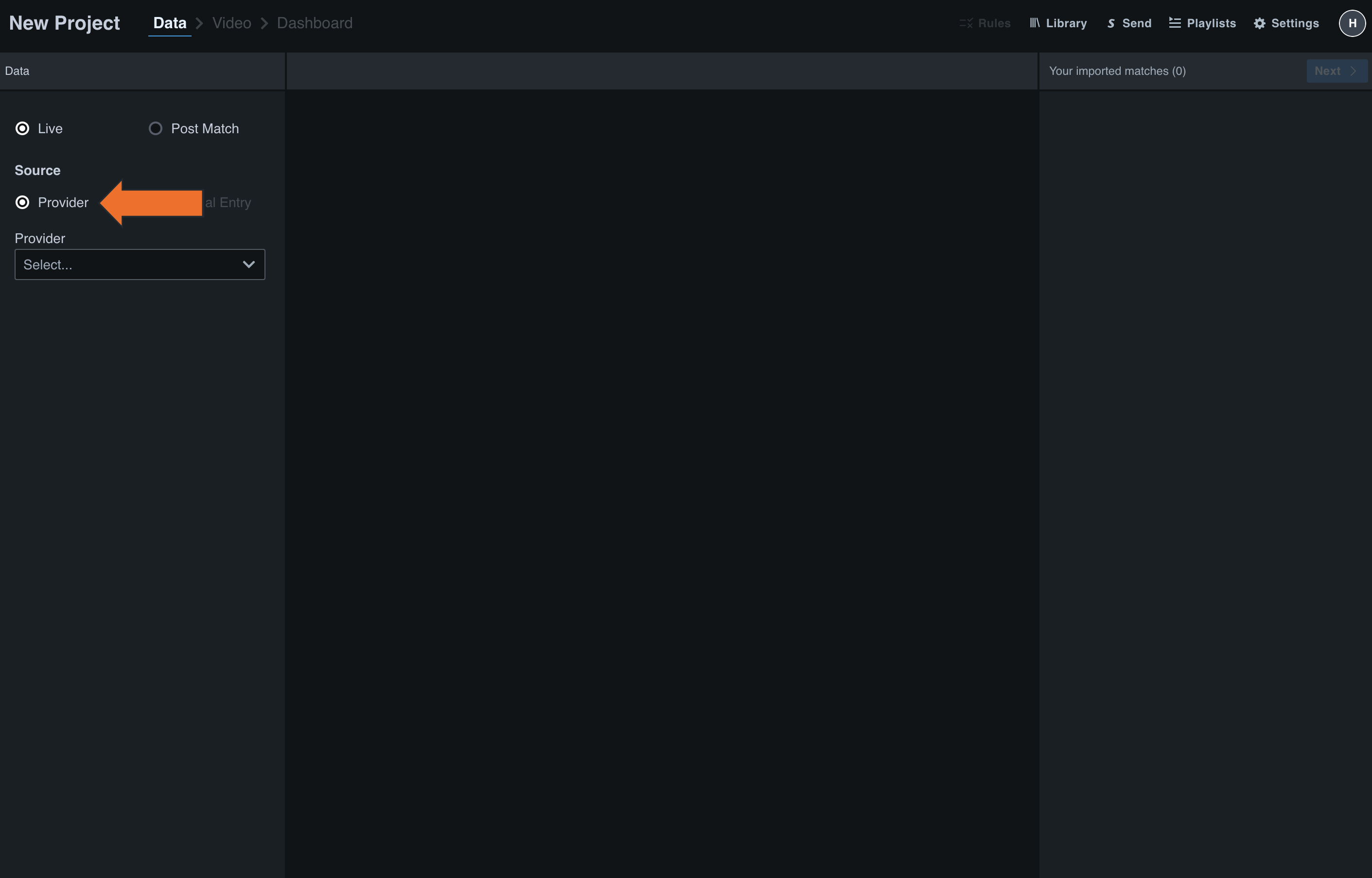 Import Live Hawk-Eye Data • Hudl Support