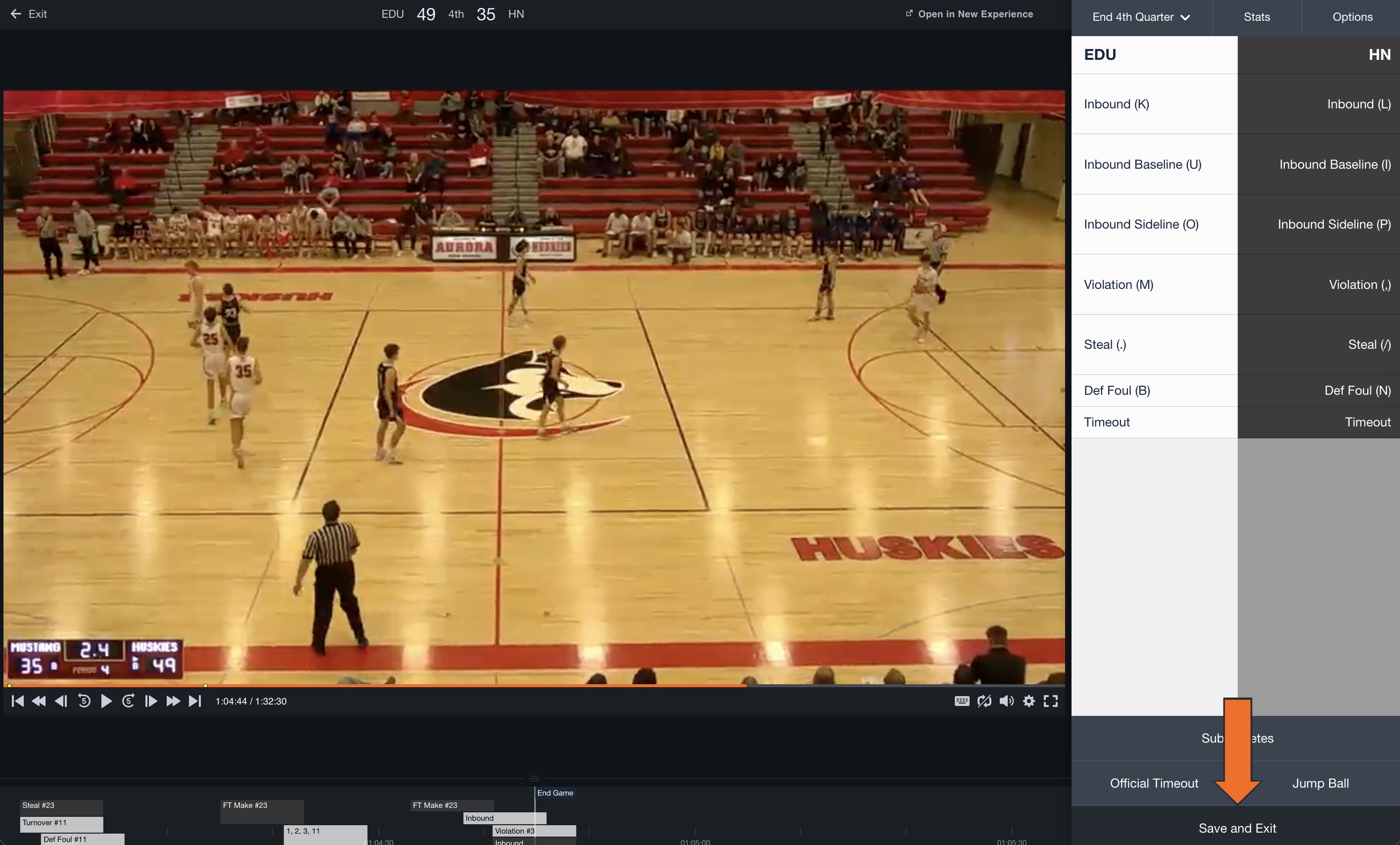 Manually Tag a Full Game • Hudl Support