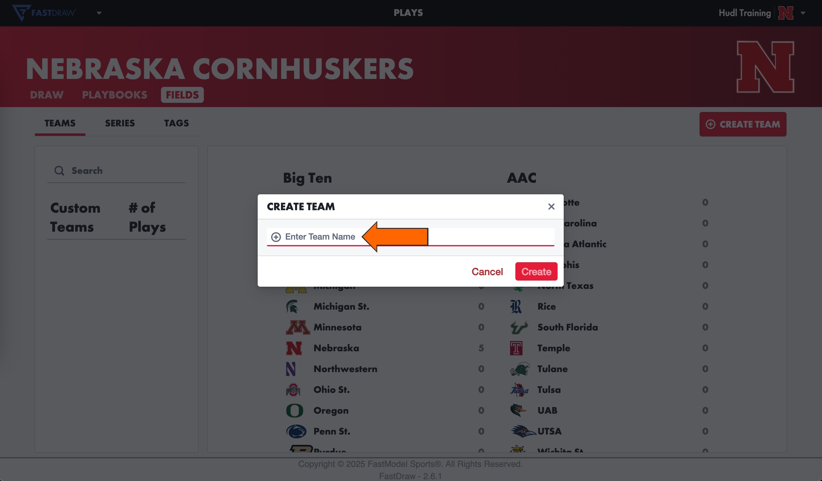 Organize Play Labels • FastDraw Web • Hudl Support