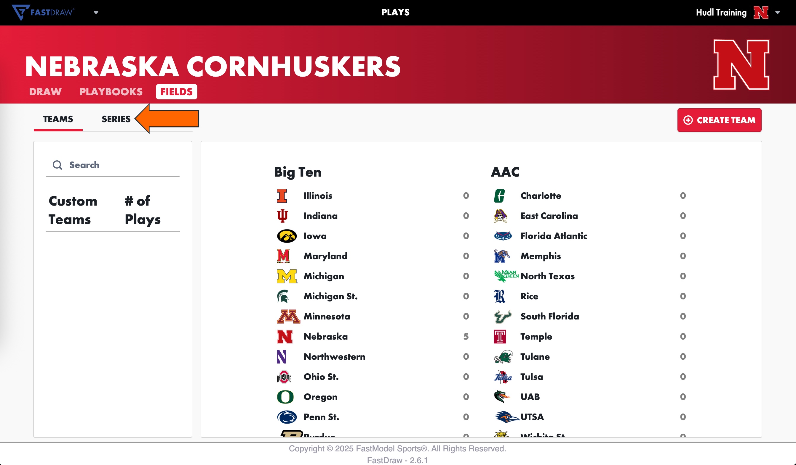 Organize Play Labels • FastDraw Web • Hudl Support