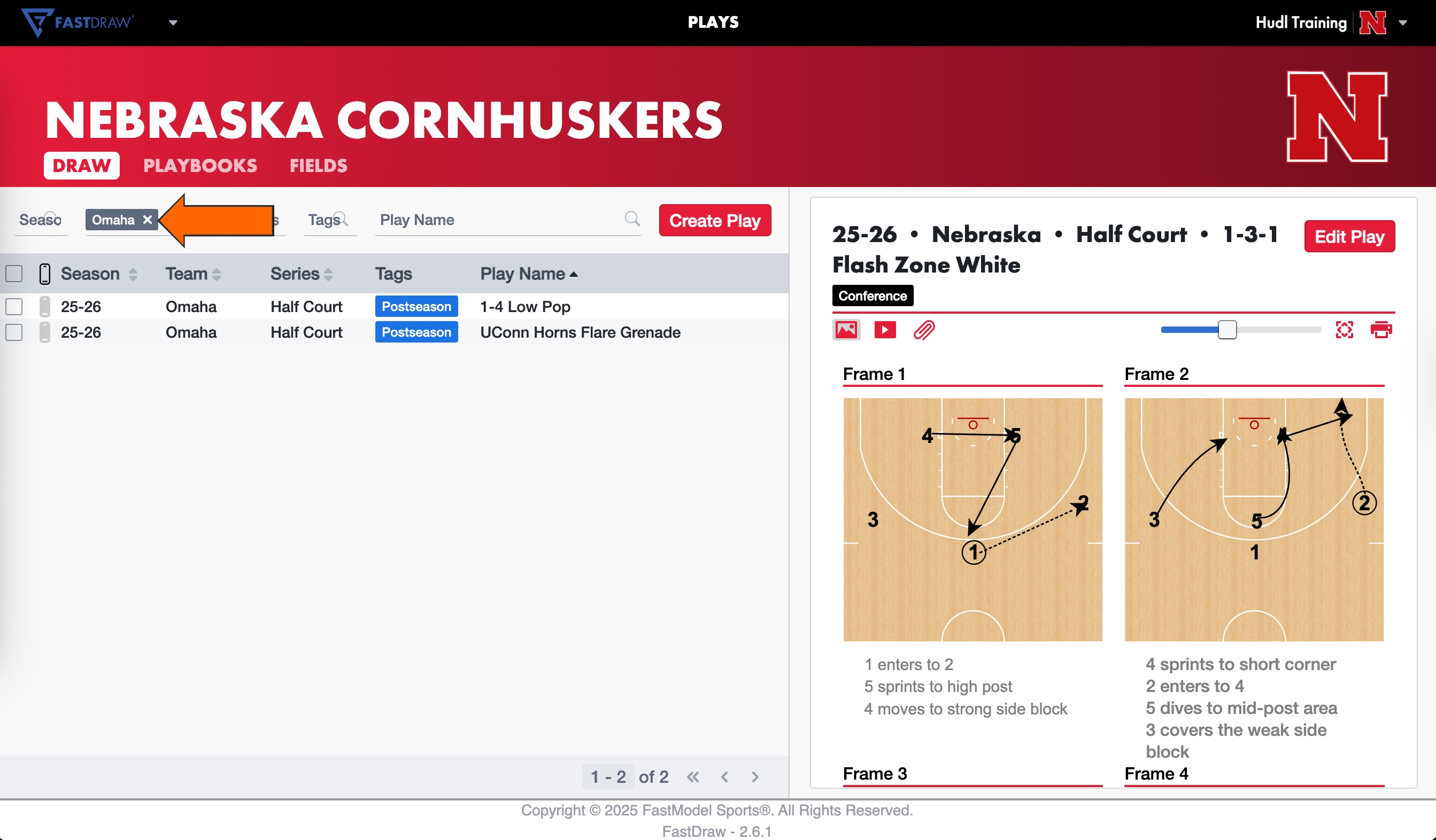 Navigate the Draw Tab • FastDraw Web • Hudl Support