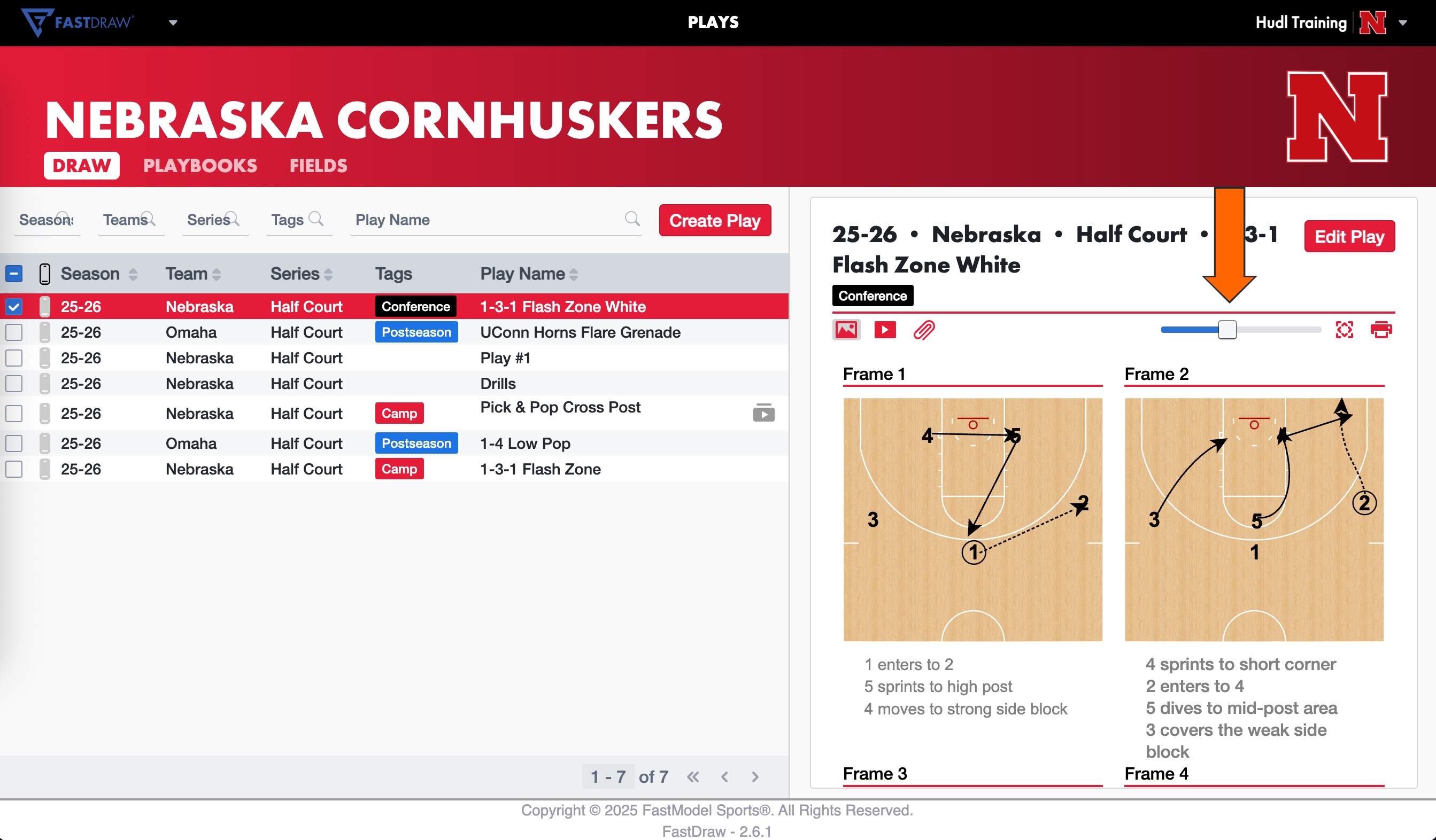 Navigate the Draw Tab • FastDraw Web • Hudl Support
